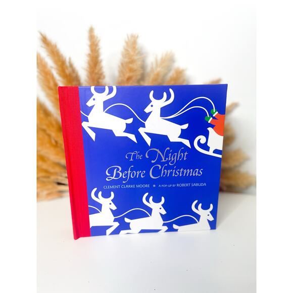 The Night Before Christmas Pop Up Book Clement Clarke Moore - Picture 1 of 8